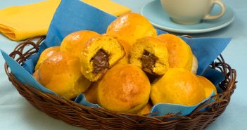 Pão de cenoura e surpresa