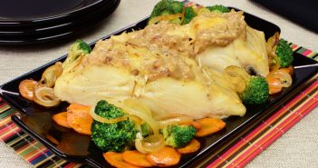 Bacalhau especial gratinado