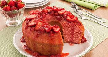 Bolo de morango