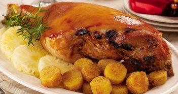 Pernil com molho especial